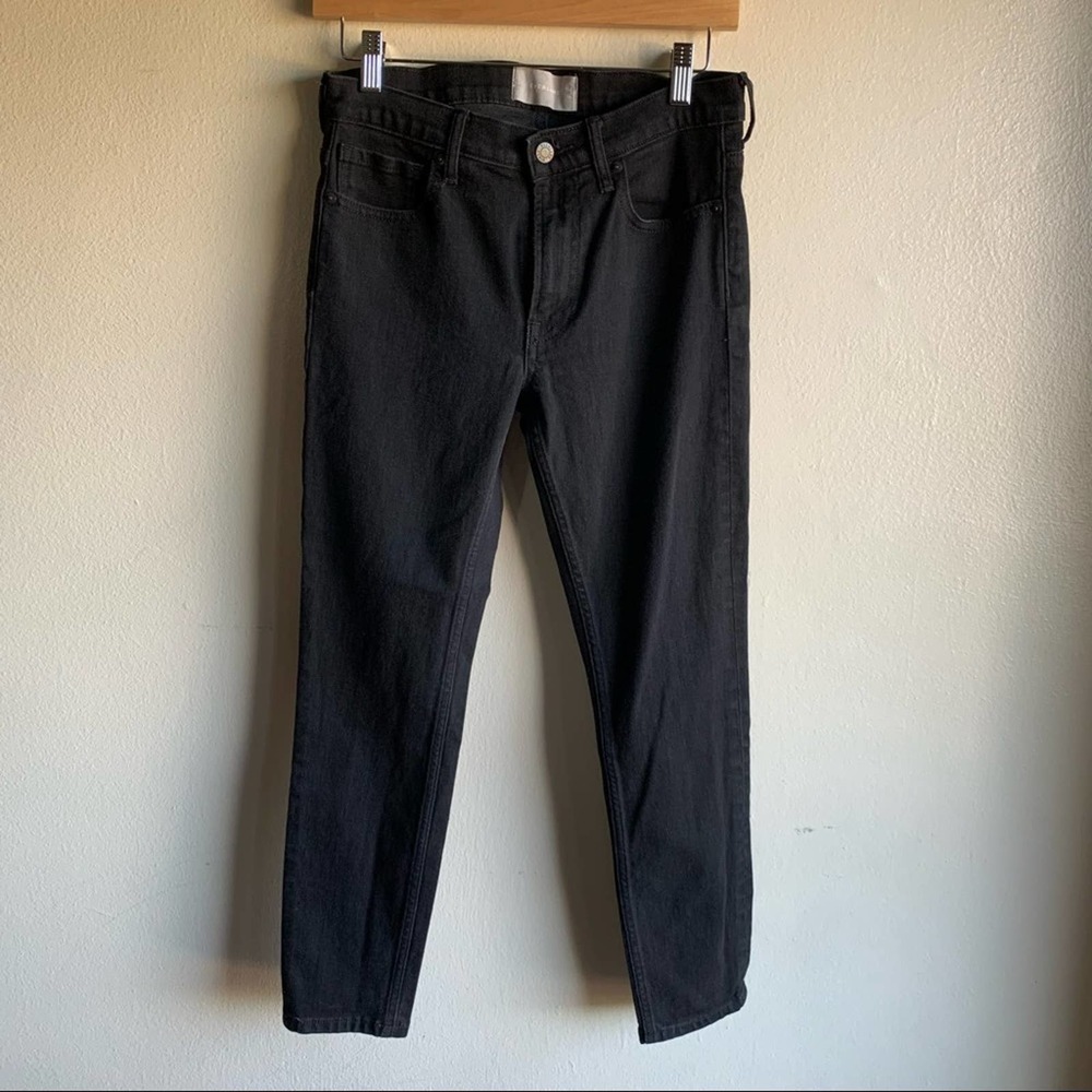 Everlane Ankle Skinny Black High Waisted Jeans Size 27